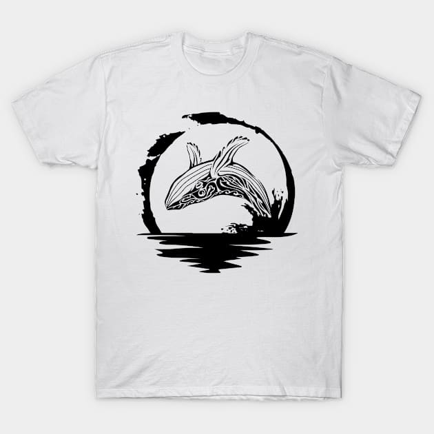 Whale, Thong, Tail, String tanga, Fun, Ocean T-Shirt by Strohalm